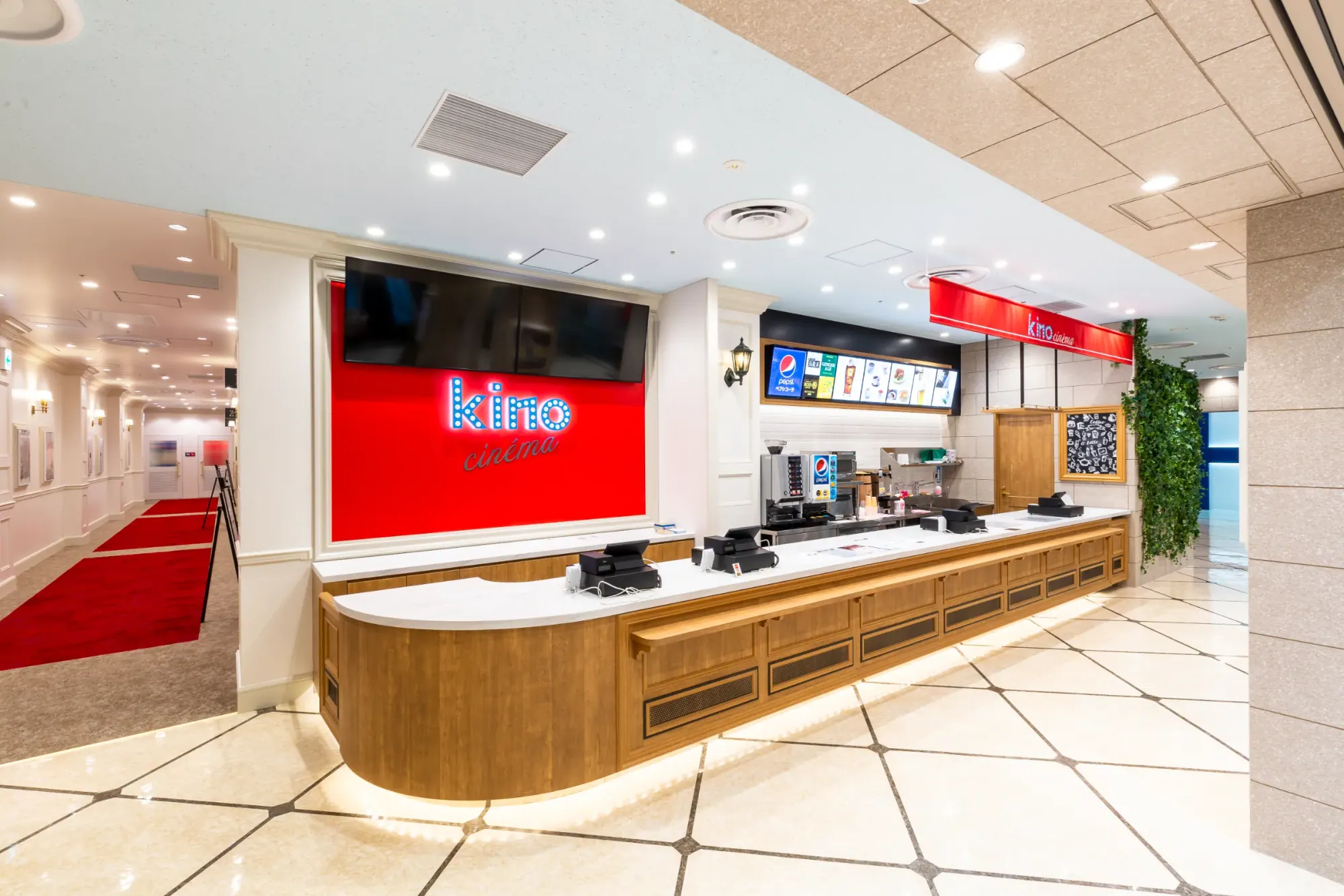 kino cinéma立川の館内
